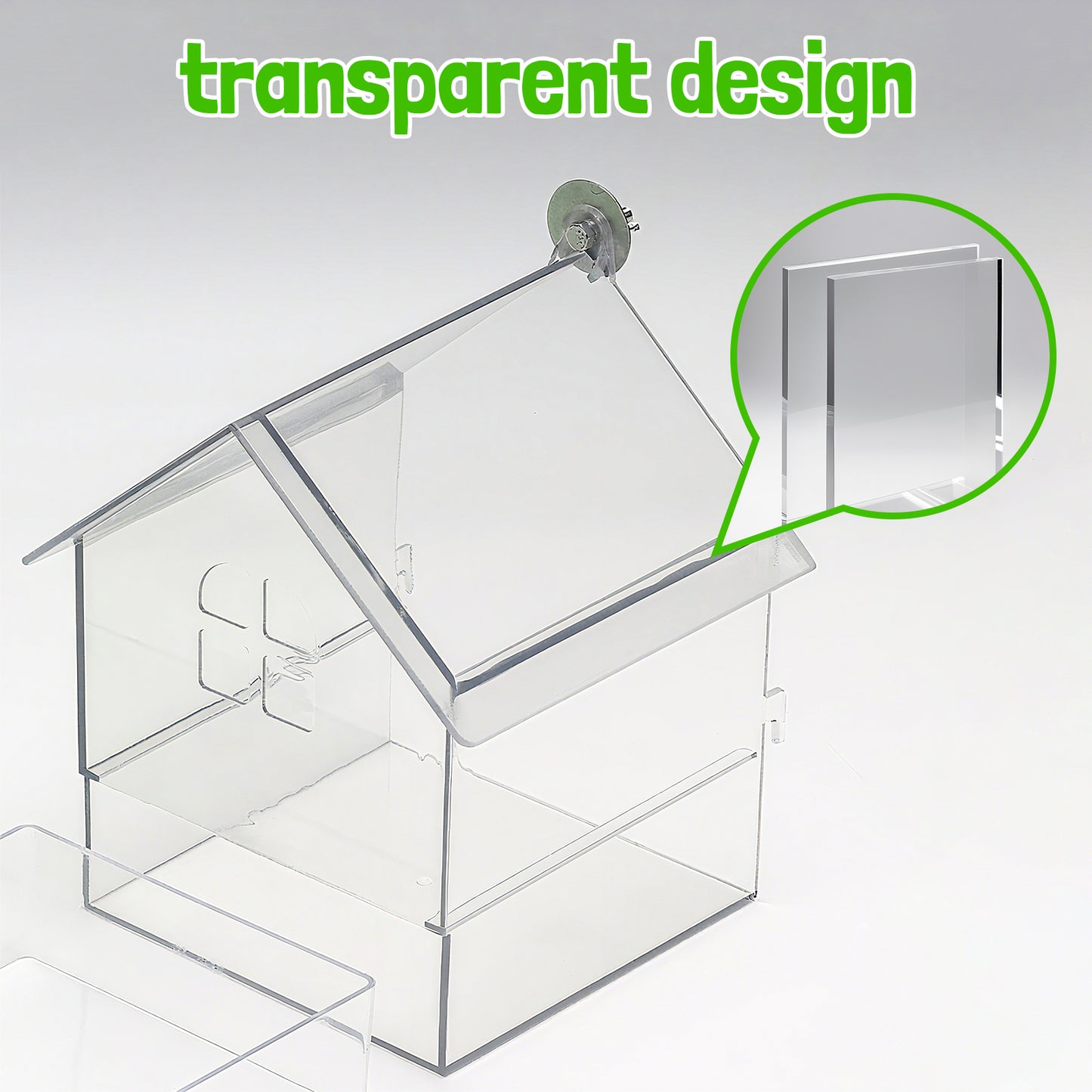 Rywell Hanging Parrot Bird Feeder – Spill-Proof & Splash-Proof Food Dispenser for Budgie, Lovebird, Cockatiel, Sun Conure
