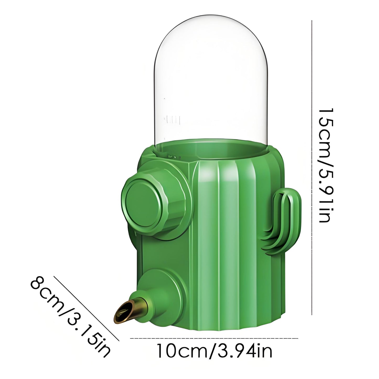 Rywell Bird Cage Water Dispenser - Birds Water Feeder, Bird Water Feeder | Parakeet Drinking Dispenser, Automatic Cactus Waterer Parrot Drinker, Birds Dispenser Supplies for Lovebirds Canary Budgies