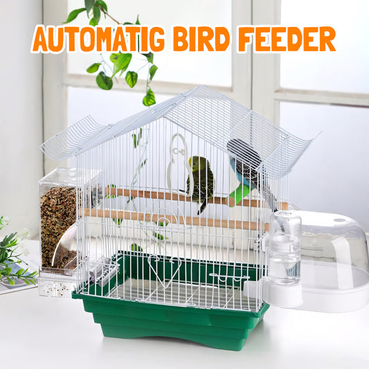 Rywell Spill-Proof Automatic Bird Feeder – Large Capacity, Clean, Durable