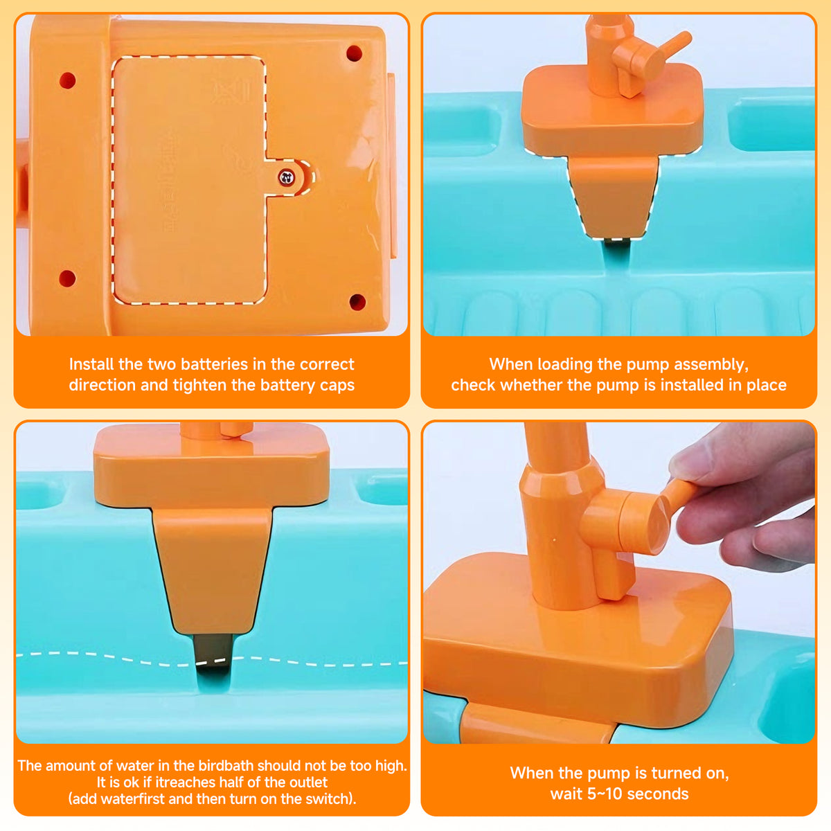 Rywell Bird Bathtub,Parrot Shower Box,Automatic Parakeet Bathtub with Faucet,Bird Bathing Tub Container Cage Accessory or Small Medium Birds Cockatiel Lovebird Budgie