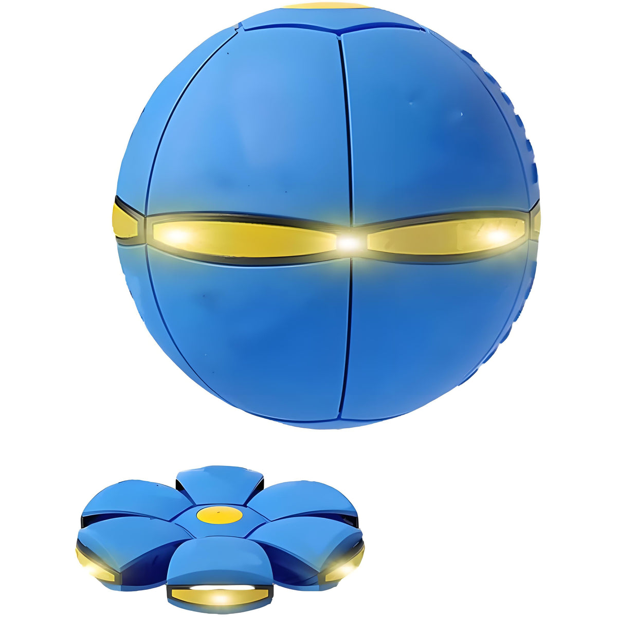 Rywell Transforming Elastic Flying Disc Ball Magic Educational Pet Toy