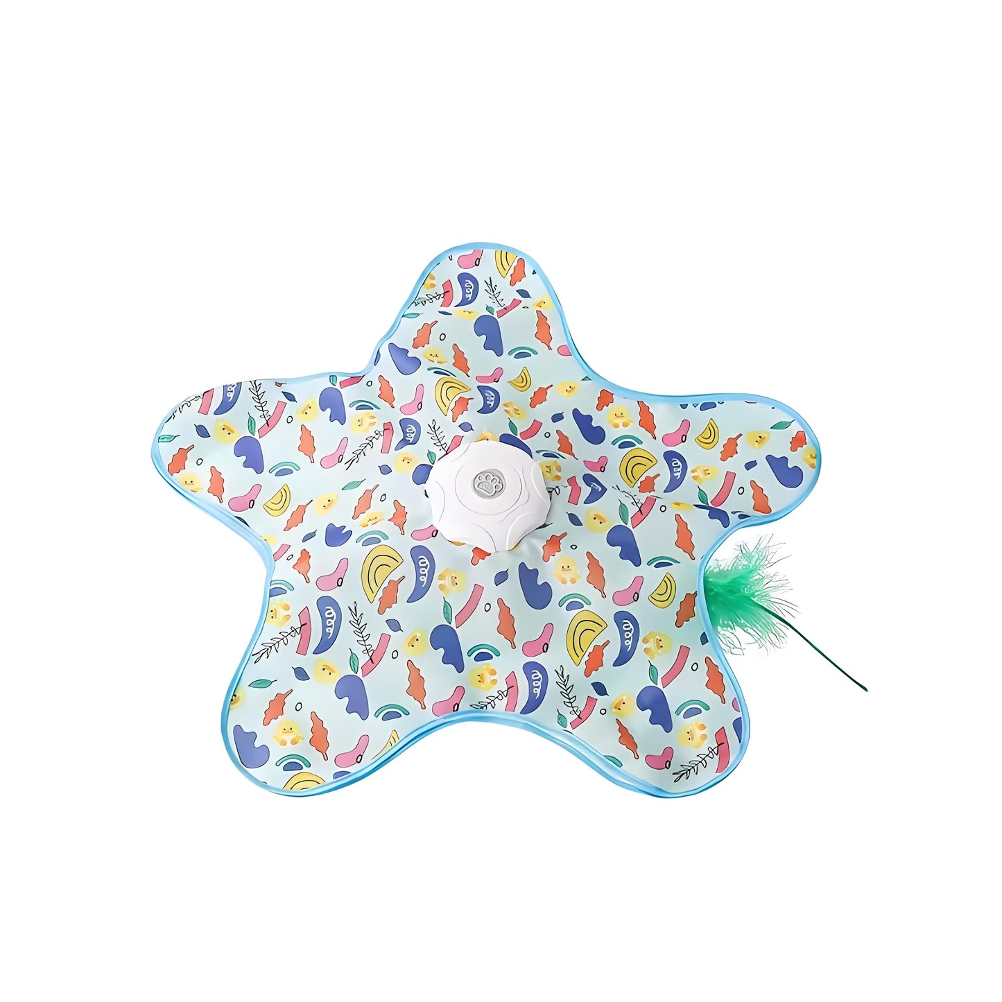 Rywell Fully Automatic Wireless Smart Cat Toy Set, Featuring a Silent And Powerful Motor That Rotates 360° with Intelligent Sensing, Designed to Entertain Solitary Cats And Prevent Depression