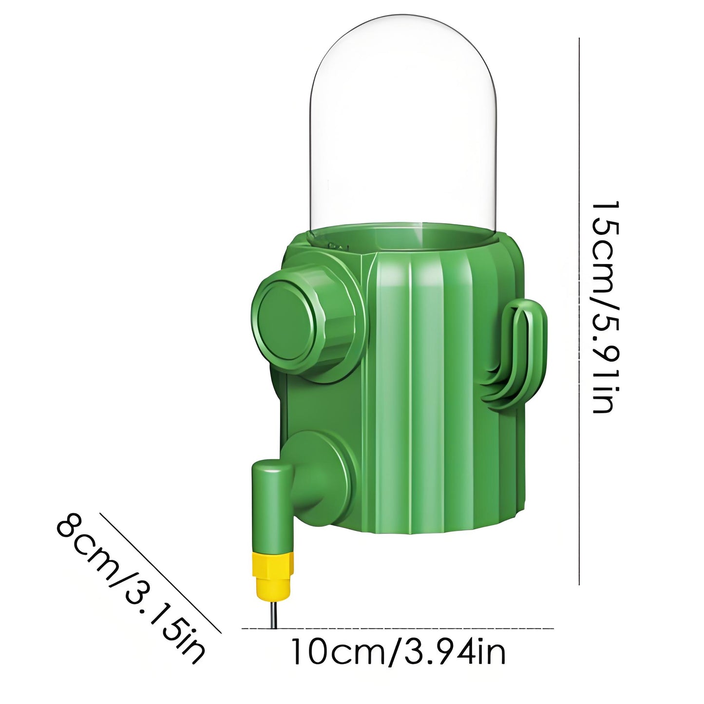 Rywell Bird Cage Water Dispenser - Birds Water Feeder, Bird Water Feeder | Parakeet Drinking Dispenser, Automatic Cactus Waterer Parrot Drinker, Birds Dispenser Supplies for Lovebirds Canary Budgies