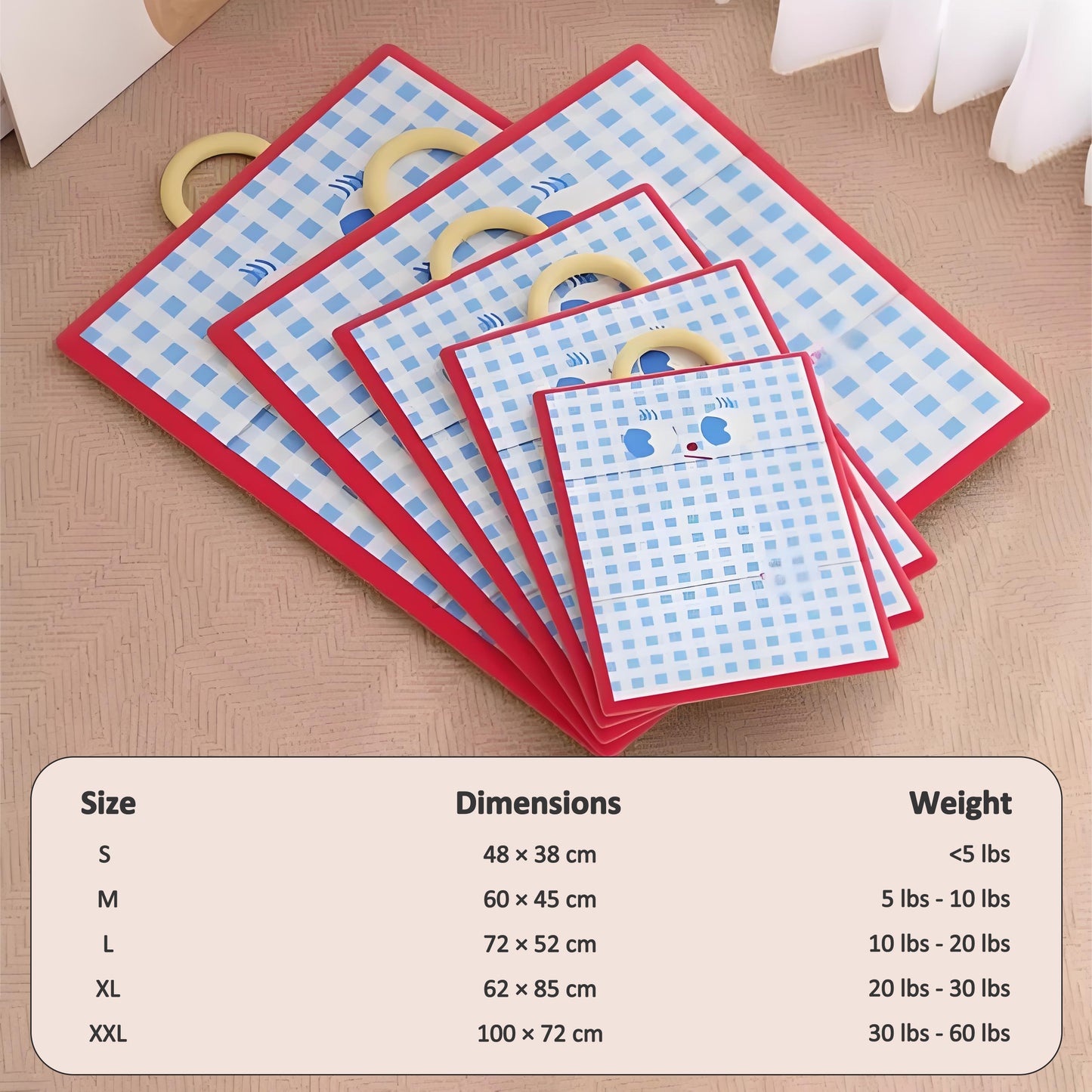 Rywell Cooling Pet Mat for Dogs & Cats, Waterproof Washable Summer Pet Bed, Anti-Slip Foldable Cooling Pad for Sleeping & Relaxing