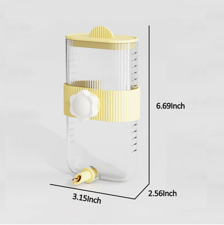 Rywell Automatic Hanging Parrot Water Dispenser – Leak-Proof No-Spill Bird Water Bottle for Budgies, Cockatiels & Lovebirds