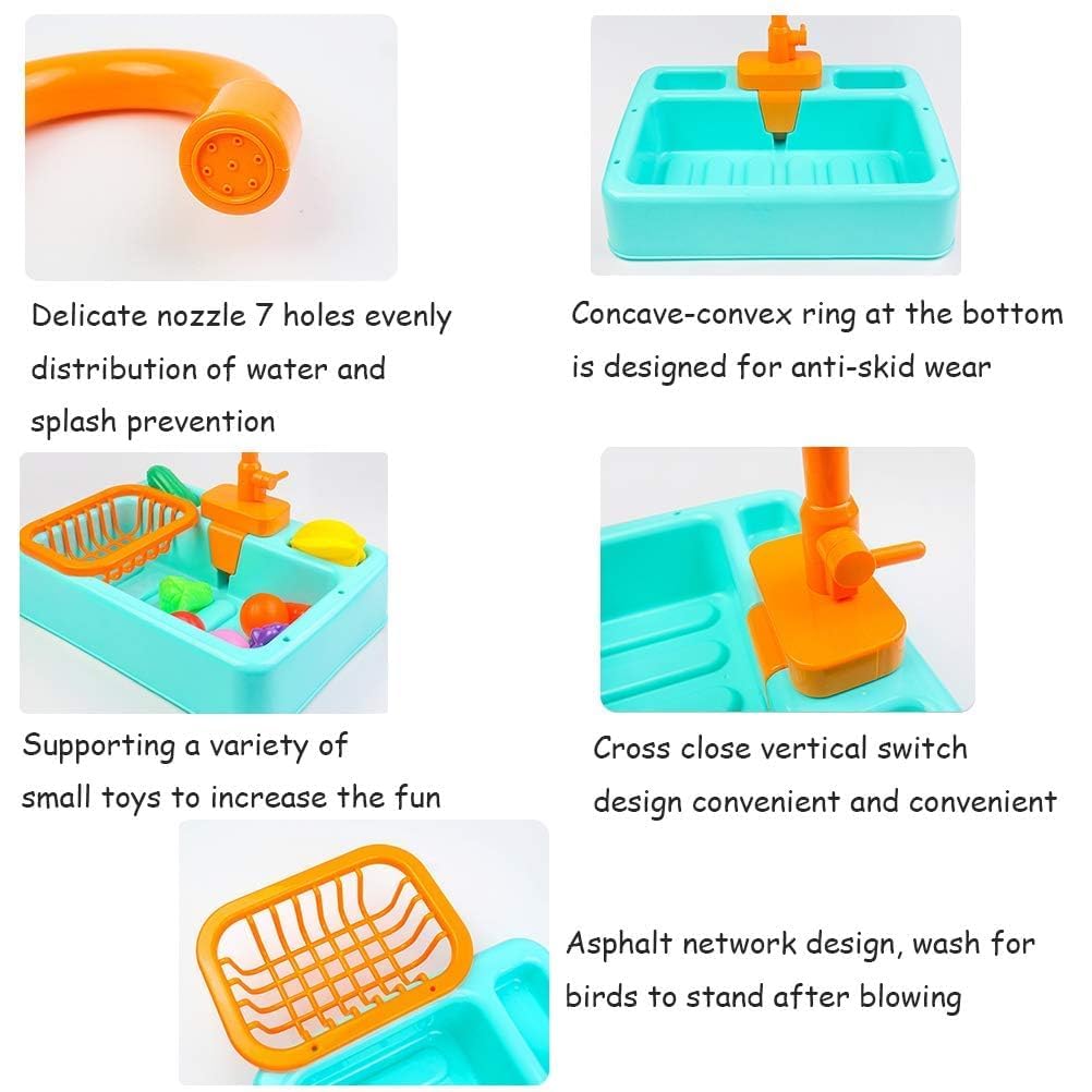 Rywell Bird Bathtub,Parrot Shower Box,Automatic Parakeet Bathtub with Faucet,Bird Bathing Tub Container Cage Accessory or Small Medium Birds Cockatiel Lovebird Budgie