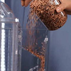 Rywell Parrot Bird Feeder Box – Spill-Proof Automatic Hanging Seed Dispenser for Birds