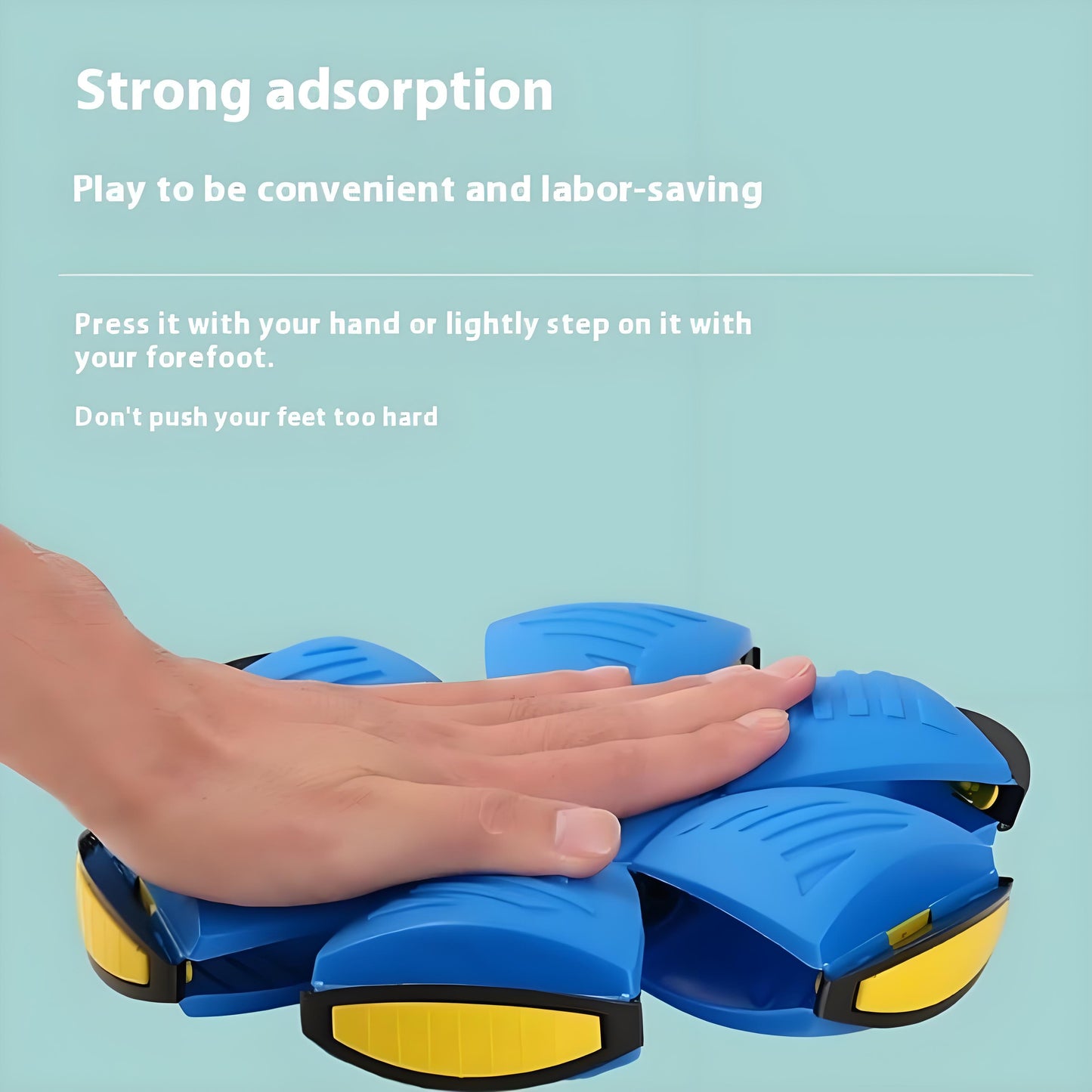 Rywell Transforming Elastic Flying Disc Ball Magic Educational Pet Toy