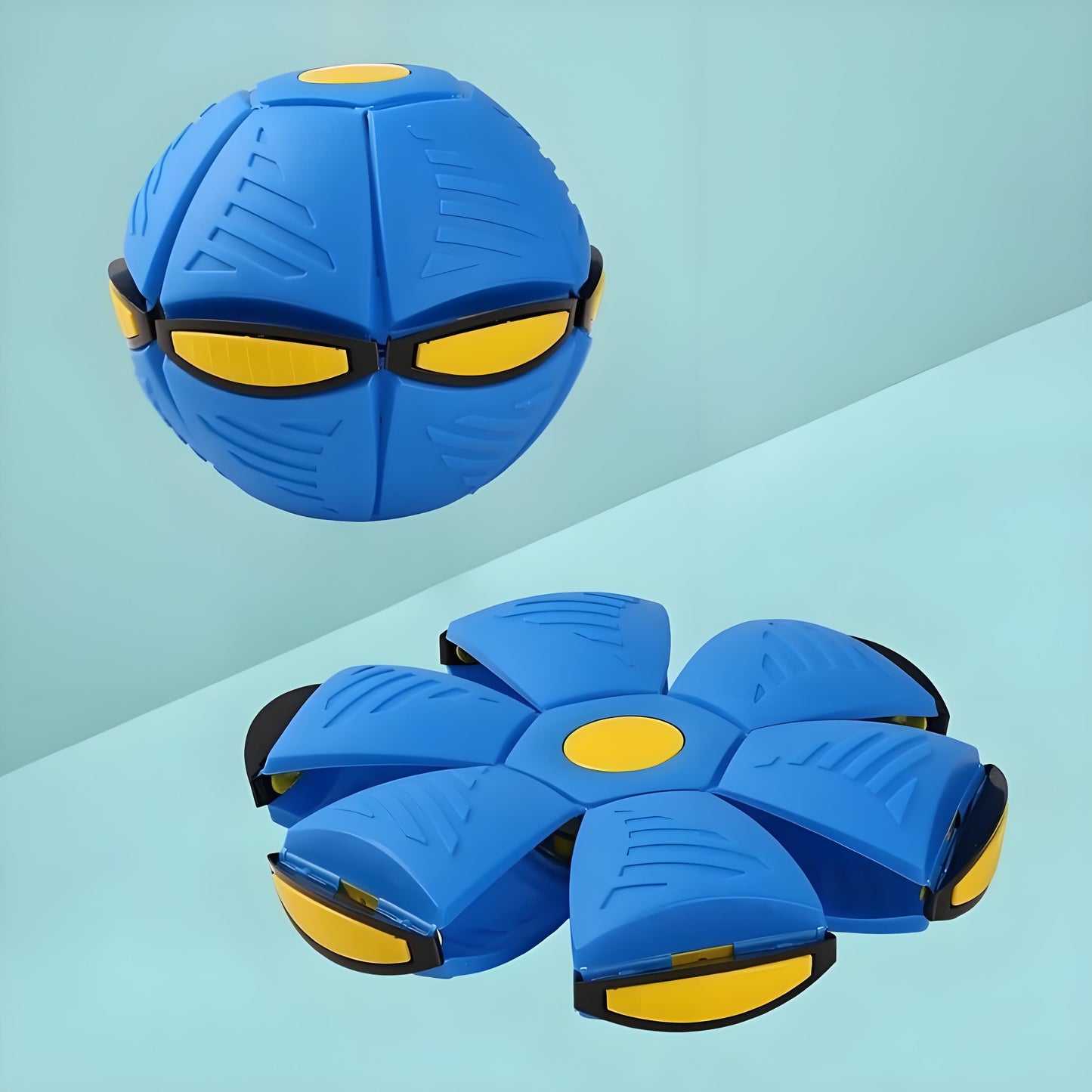 Rywell Transforming Elastic Flying Disc Ball Magic Educational Pet Toy